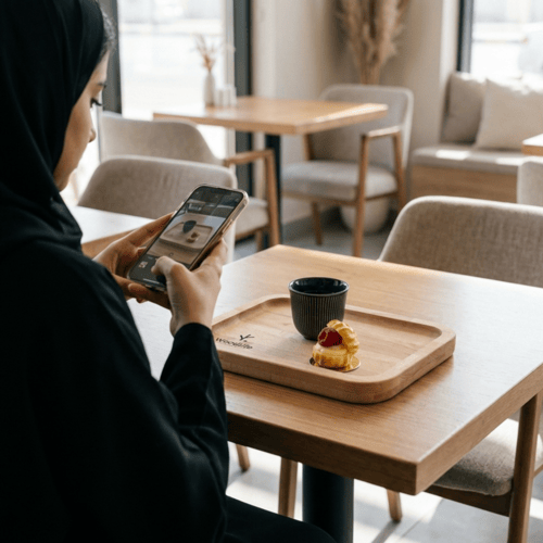 صينية مستطيل 20*15 سم من الزان