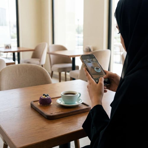 صينية مربعة 27×27سم