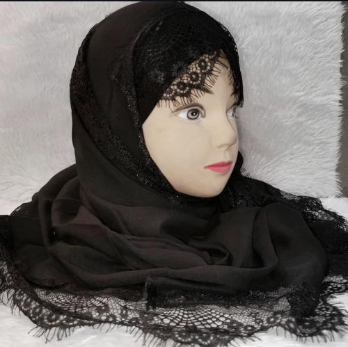Lace hijab