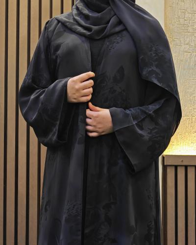 Chiffon abaya (multicolored)
