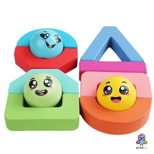 مكعبات التوازن الخشبية