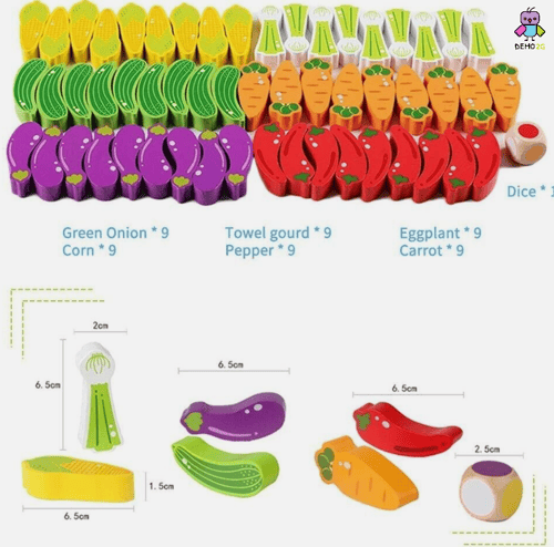 برج الخضروات الخشبي