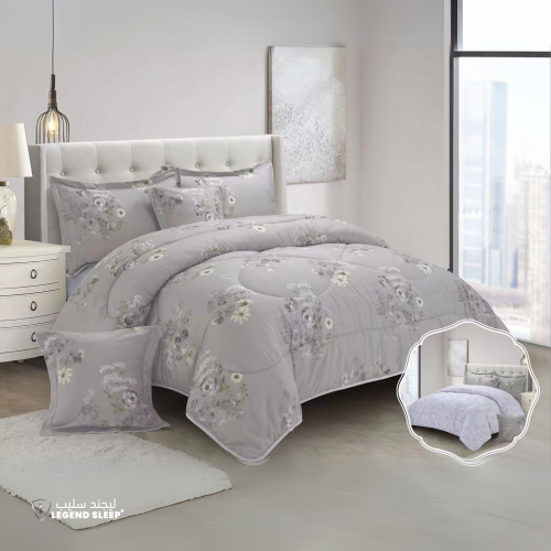 مفرش إيفيري - فاخر صيفي مزدوج - 8 قطع