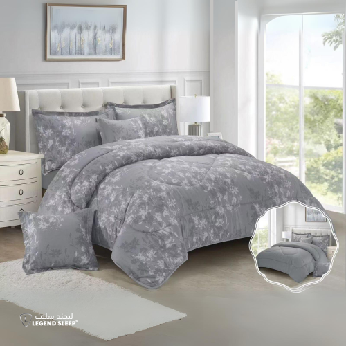 مفرش إيستون - فاخر صيفي مزدوج - 8 قطع