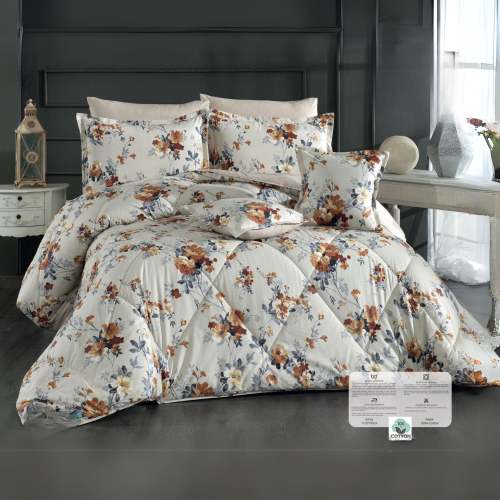 مفرش مرال - فاخر صيفي مزدوج - 8 قطع