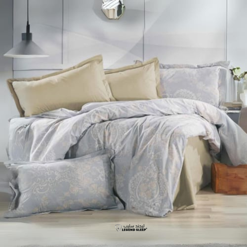 مفرش ديلاي - فاخر صيفي مزدوج - 8 قطع