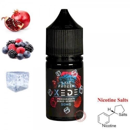 Xede Mixed Berries Pomegranate Cold Salt Nicotine