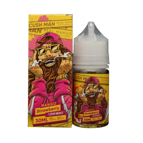 Cush Man Mango Strawberry Salt Nicotine