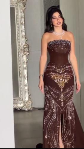 فستان سهره شك ملكي فخم