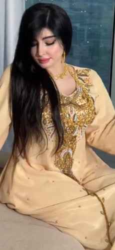 جلابيه سهره نوع القماش .جورجيت درجه اولى+تطريز الم...