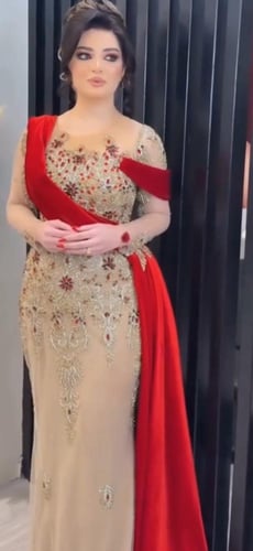 فستان سهره مطرز