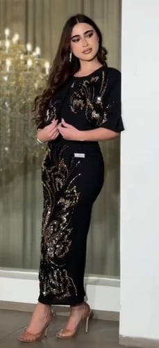 فستان باربي كلفه تطريز المقاسات بالرقم 1-2-3-4-5-6 المقاسات بالحرف S_M_L_XL_XXL_xxxL