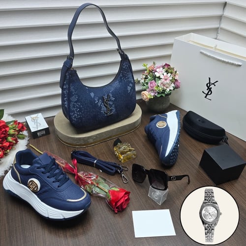 طقم شنط وشوزات ماركه درجه ثانيه