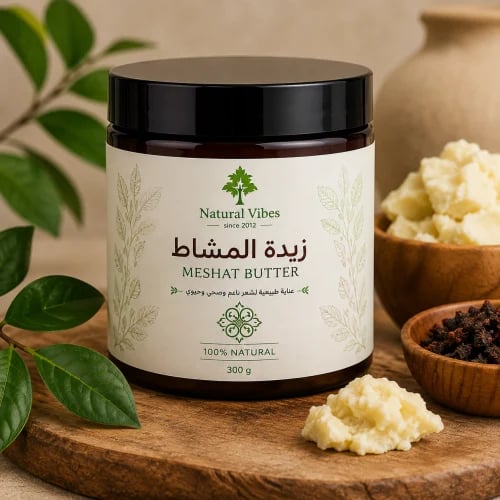 زبدة المشاط الملكي - عناية الطبيعة لإصلاح الشعر ال...