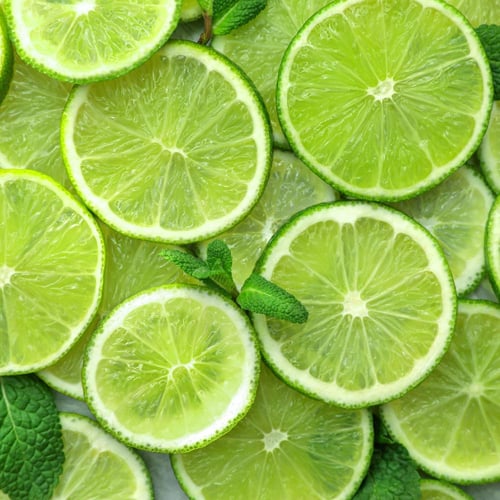 شاي أخضر مثلج مع ليمون أخضر 250 مل