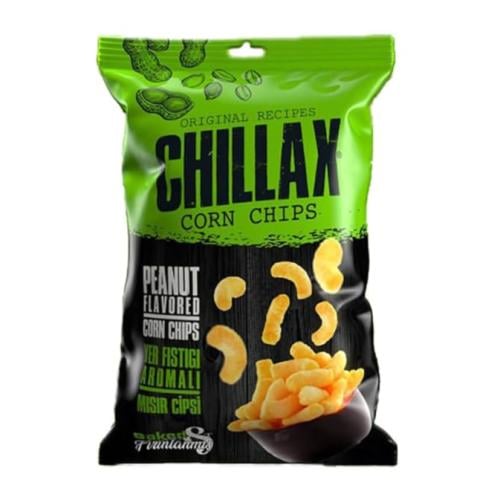 شيبس الذرة بنكهة الفول السوداني تشيلاكس - 60 جرام