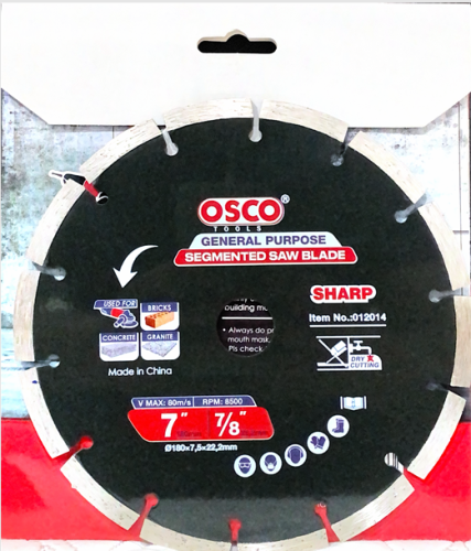 ديسك قص رخام مقطع 7"