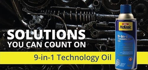 زيت تشحيم تكنولوجي غير قابل للاشتعال 9 في 1 من مست...