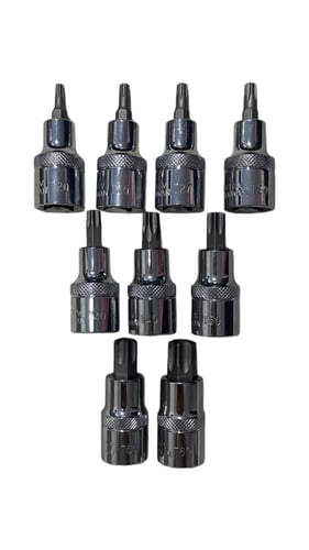 GAT - طقم حبوب راس مشرشر 9 قطع تايواني