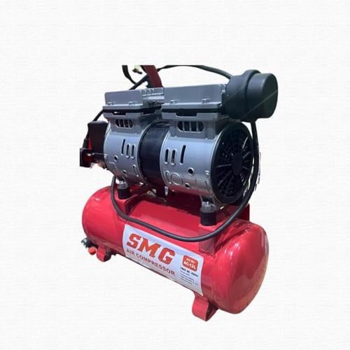 كمبروسر هواء كاتم صوت وبدون زيت 12 لتر SMG
