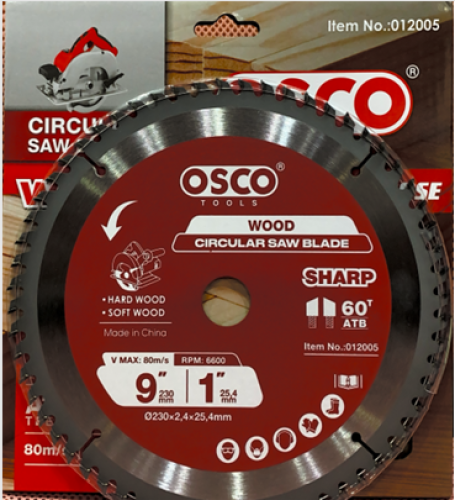 ديسك خشب 9 انش ( 60 سن )