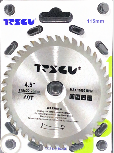 ديسك خشب مقاس 4.5" ( 115x22.23mm) 40 سن