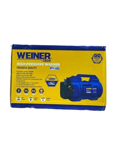 WEINER TECH - مضخة غسيل ضغط عالي HPW1800
