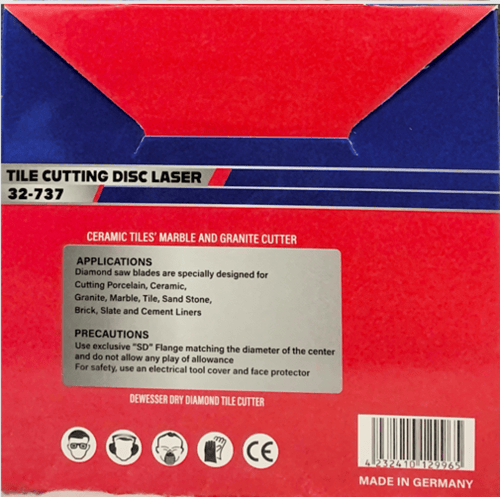 ديسك سيراميك مقطع 4.5" 737-32 الماني