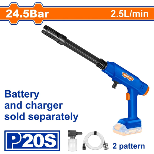 وادفو - مسدس غسيل بطارية 20V WQX1528