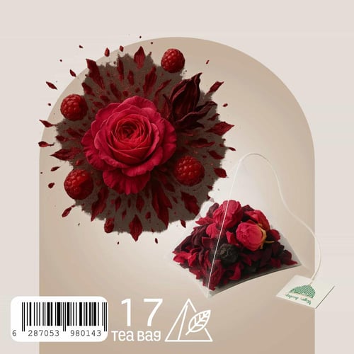 توليفة شاي ورد