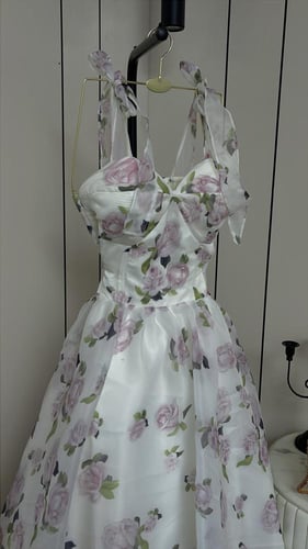 فستان ناعم خامة الاورجنزا