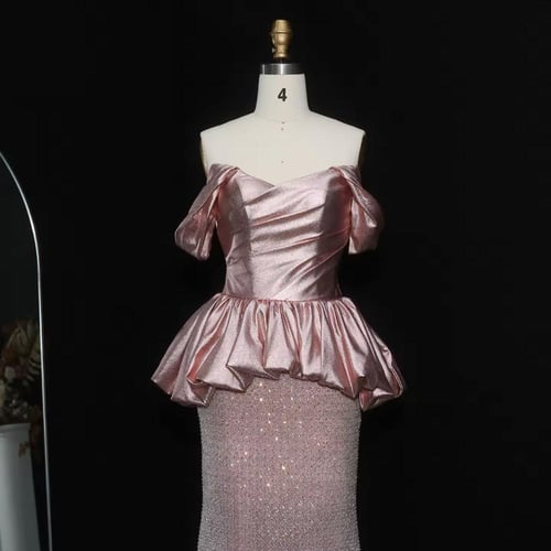 فستان اوف شولدر أنيق