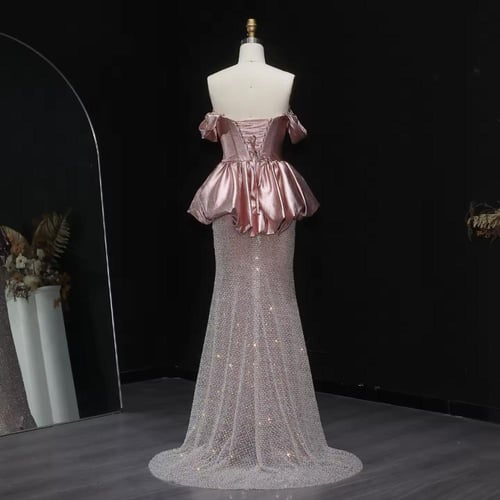 فستان اوف شولدر أنيق