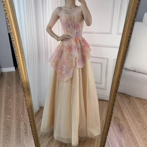 فستان فخم اوف شولدر