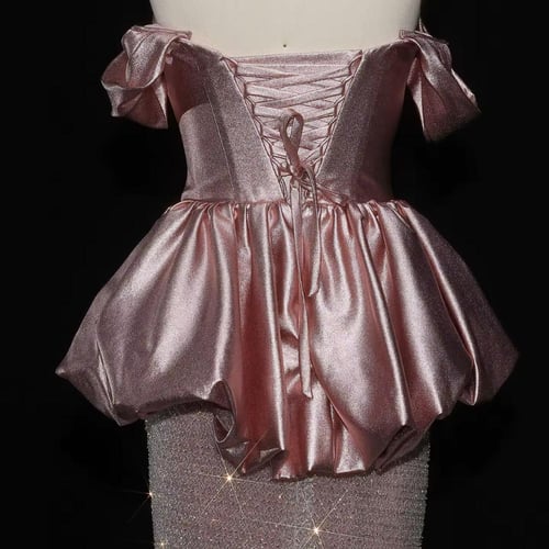 فستان اوف شولدر أنيق