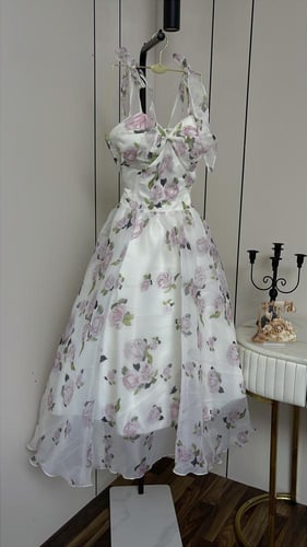 فستان ناعم خامة الاورجنزا