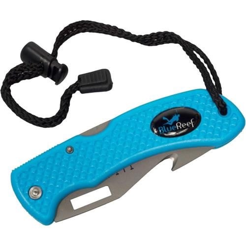 بلو ريف سكينة قابلة للطي من التيتانيوم Blue Reef S...