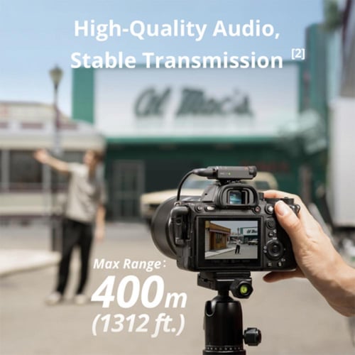 دي جي اي مايك ميني 2.4GHz شخصين بمشبك نظام ميكروفو...