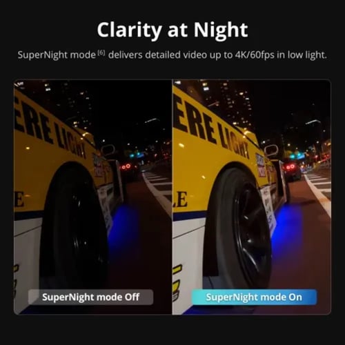 دي جي اي ازمو اكشن 6 كاميرا القياسية