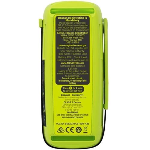 ACR ResQLink 400 Buoyant Personal Locator Beacon