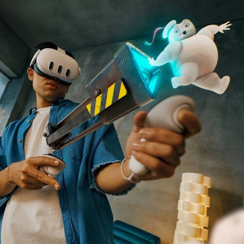 ميتا كويست 3 نظارة الواقع الافتراضي المتقدمة الكل...