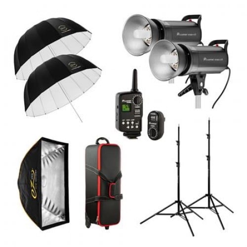 قودكس SK400II انارتين طقم فلاش استوديو Godox SK400...