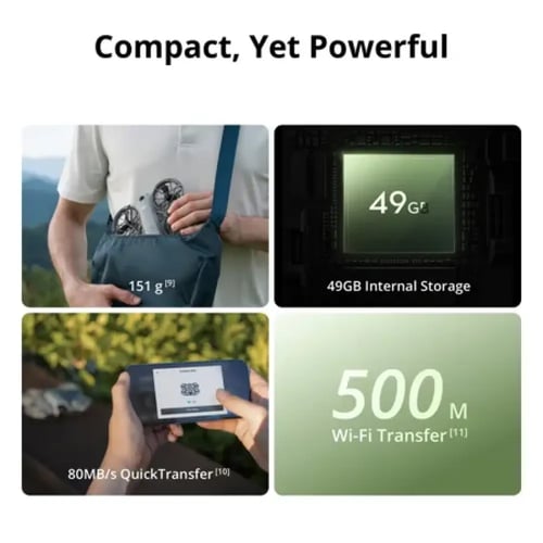 دي جي اي نيو 2 4K طائرة بدون طيار فلاي مور كومبو ب...