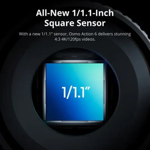 دي جي اي ازمو اكشن 6 كاميرا المغامرة