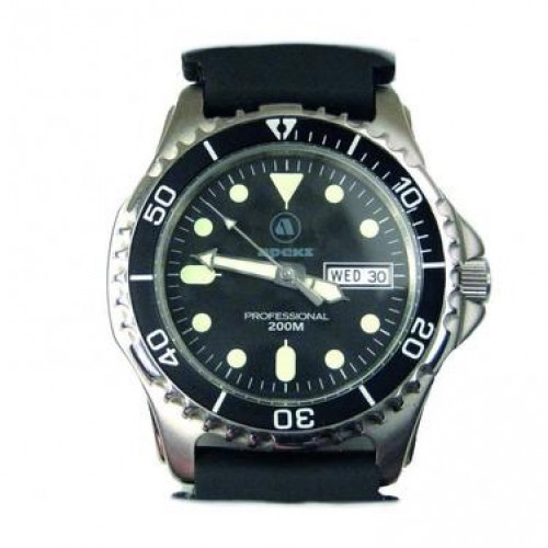Apeks 200m Dive Watch - Rubber Strap