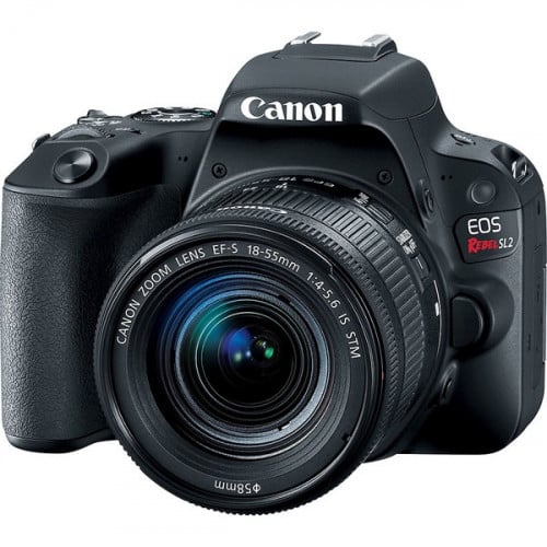 Canon EOS Rebel SL3 SLR Camera and Canon EF-S 18-5...