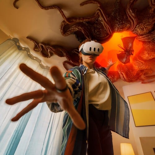 ميتا كويست 3 نظارة الواقع الافتراضي المتقدمة الكل...