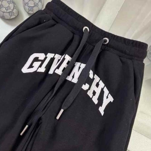 هودي قطن مع بنطلون بكتابة شعار الماركة