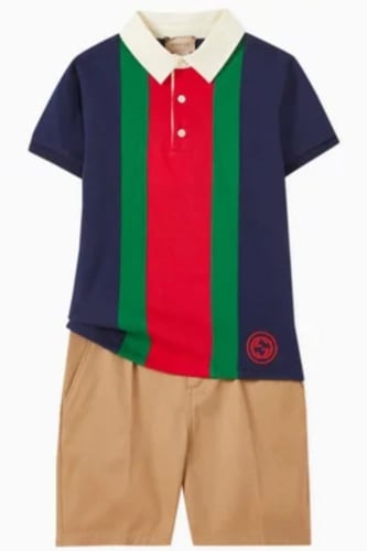 تيشيرت قطن بولو للأولاد