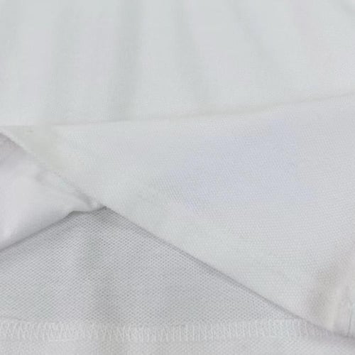 تيشيرت قطن بولو بياقه عليها حرف الماركة